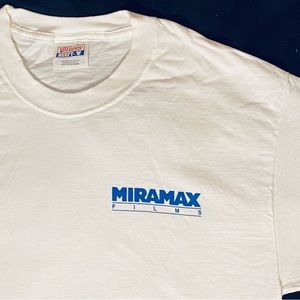 MIRAMAX Films NEW! official staff t-shirt Adult size Medium- RARE collectible!